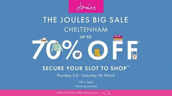 JOULES BIG SALE